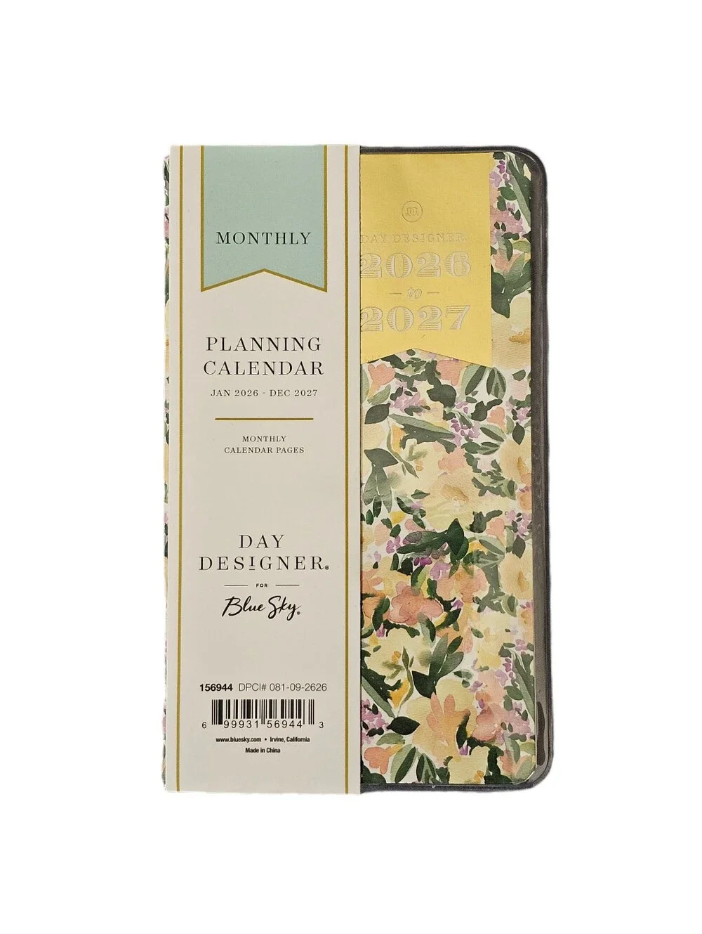 Day Designer Blue Sky Floral planning planner calendar New